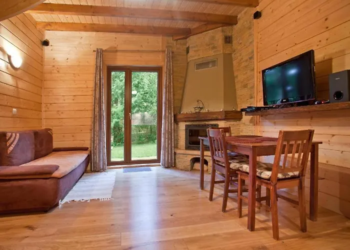 Z Kominkiem W Krynicy Domek alpejski